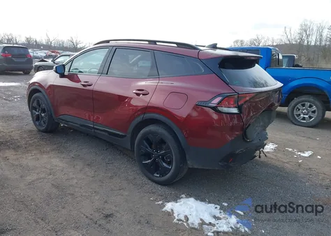 2025 Kia Sportage X-Line z USA, uszkodzony, nr VIN 5XYK6CDF4SG235005